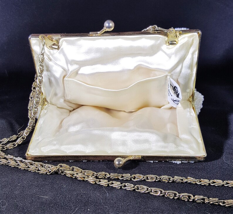 La Regale Vintage Beaded Evening Purse Etsy