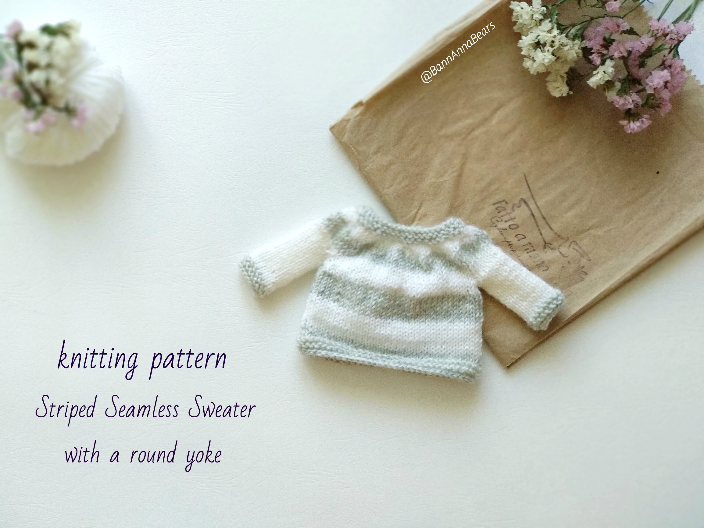 mini sweater knitting pattern