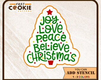 Joy Love Peace Tree