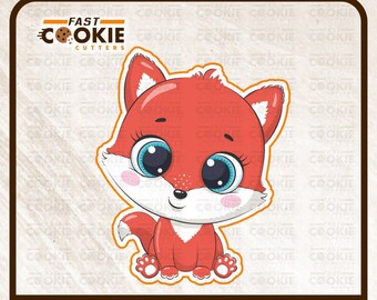 Baby Fox Cookie Cutter