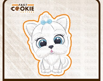 Cute Baby Dog Cookie Cutter