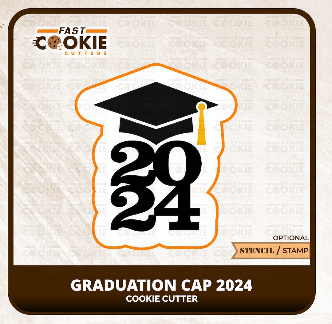 Graduation Cap 2024 Cookie Cutter - Etsy