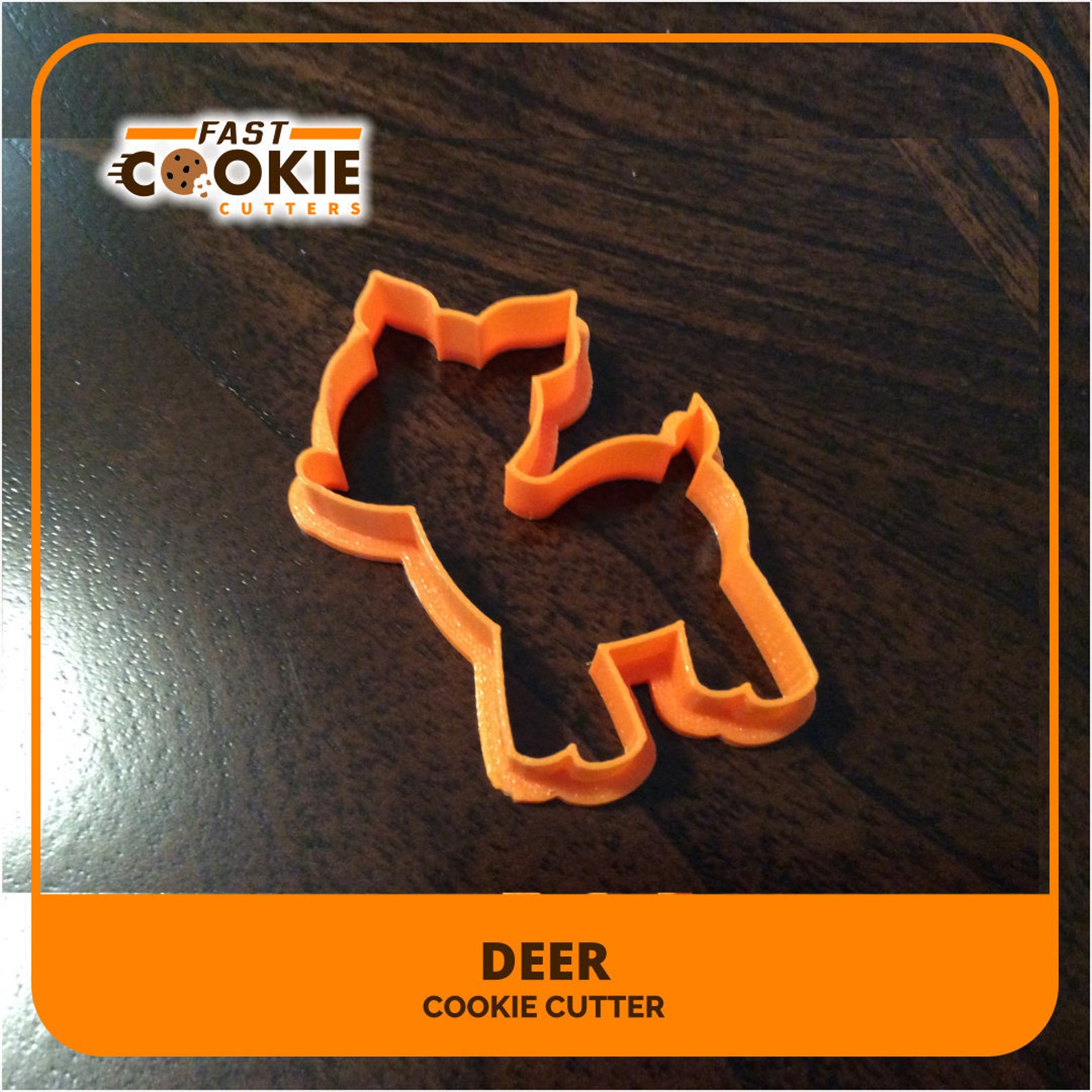 Deer Cookie Cutter Baby Shower Cookie Cutter Animal Cookie Etsy