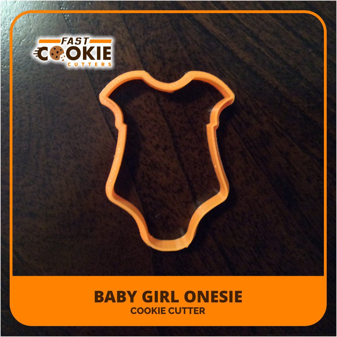 Baby Girl Onesie Cookie Cutter Baby Shower Cookie Cutter Etsy