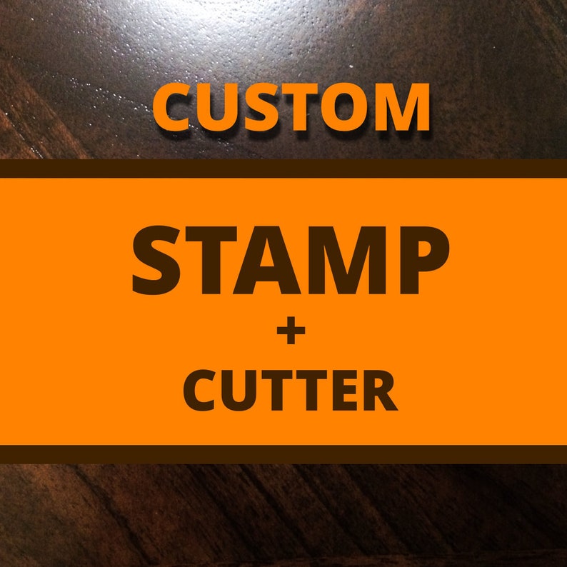 Custom Imprints or Stamp Cookie Cutter Etsy