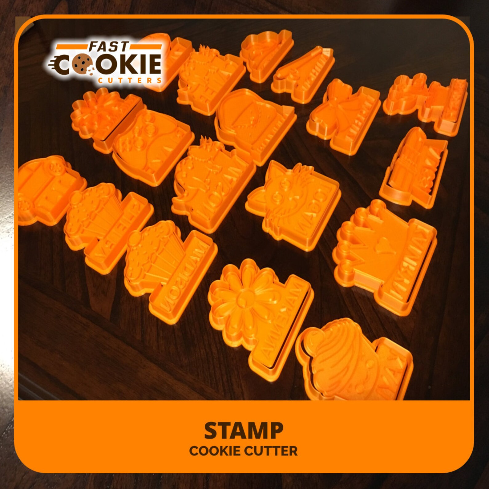 Custom Imprints or Stamp Cookie Cutter Etsy