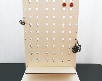 LA MODÉRÉE, présentoir à boucles d'oreilles, bijoux, support, rangement, organisateur