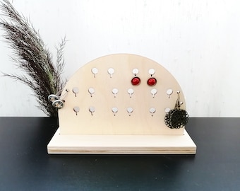 LA MINIMALISTE, présentoir à boucles d'oreilles, bijoux, support, rangement, organisateur