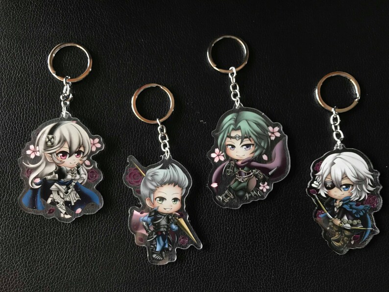 Fire Emblem Fates Acrylic Keychains Etsy