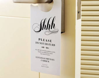 printable door sign vintage door hanger diy paper crafts etsy