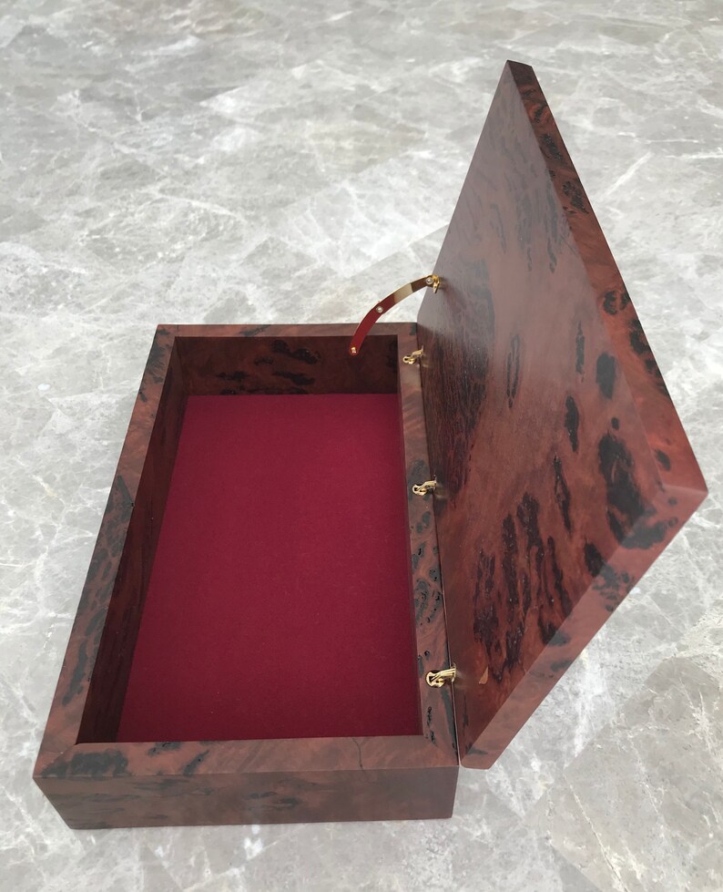 Red Gum Burl Box