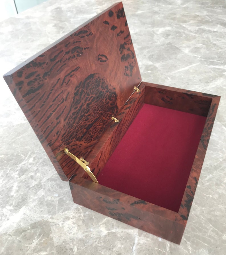 Red Gum Burl Box