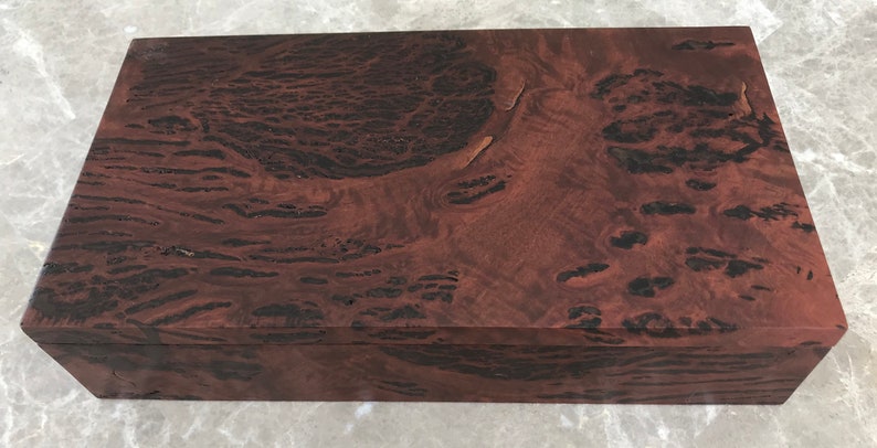 Red Gum Burl Box