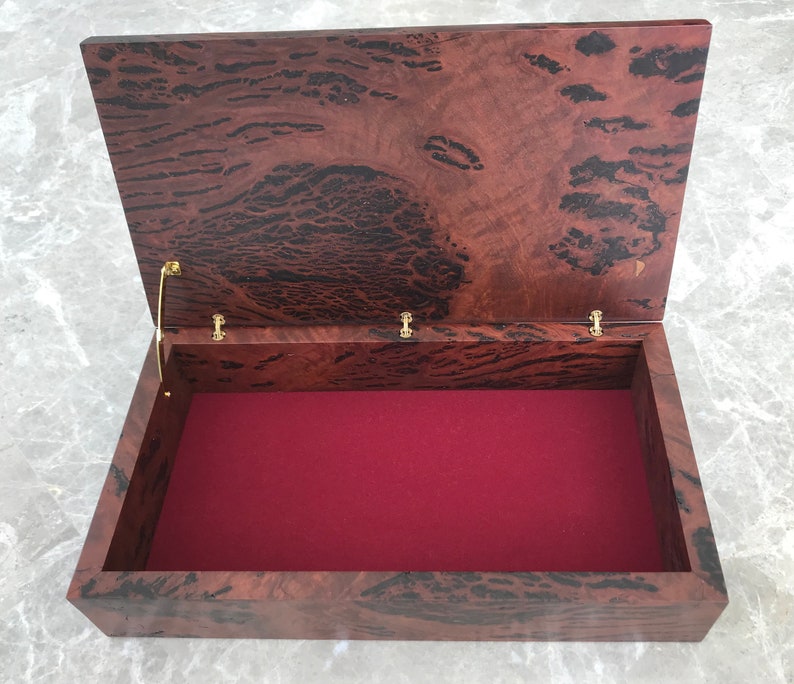 Red Gum Burl Box