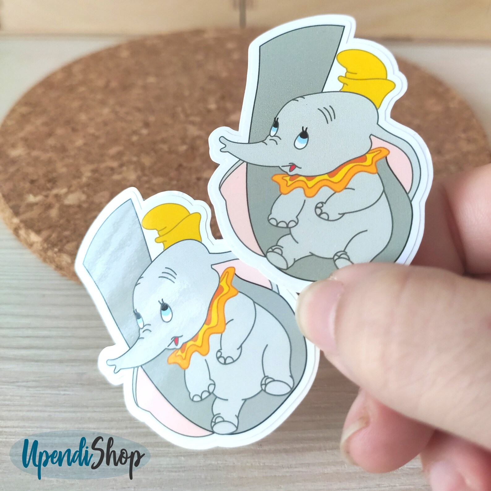 Dumbo Sticker Disney Sticker Dumbo Baby With Mother Etsy UK