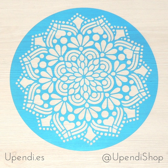 Food & Fermenting Template or stencil with mandalas design Stencils of