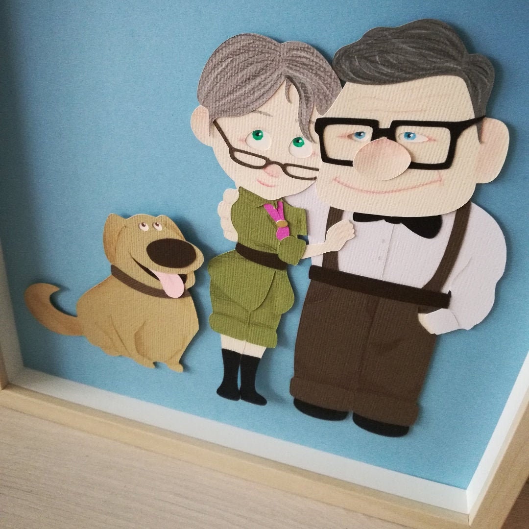 Carl And Ellie Picture Up Picture Disney Pixar Up Pixar Etsy