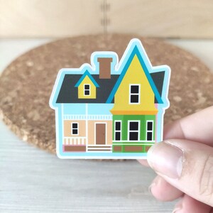 UP House Sticker Pixar Disney Sticker House Without - Etsy