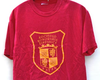 Sociedad Honoraria Hispanica AATSP Red T-Shirt