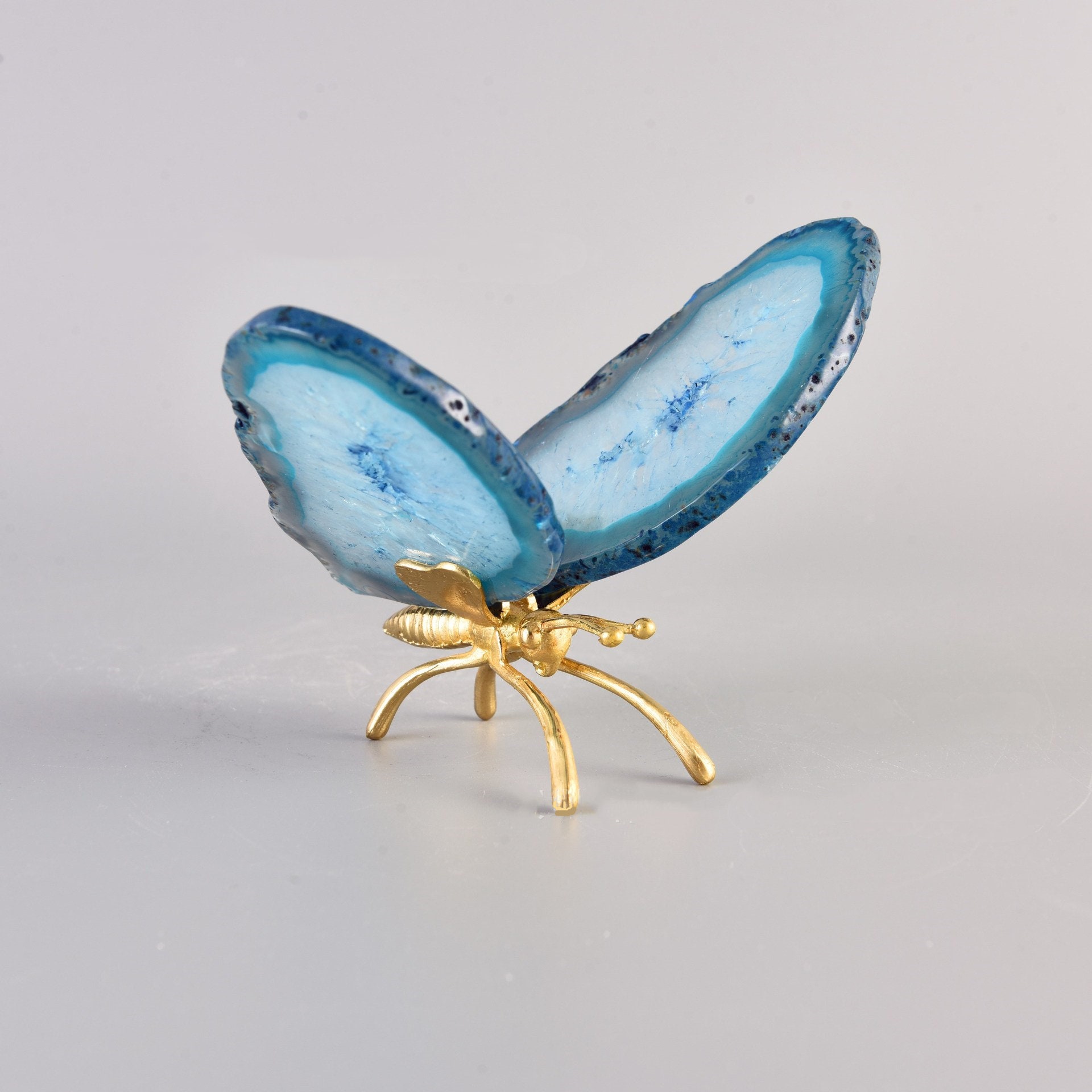 Creative Agate Butterfly Home Decor