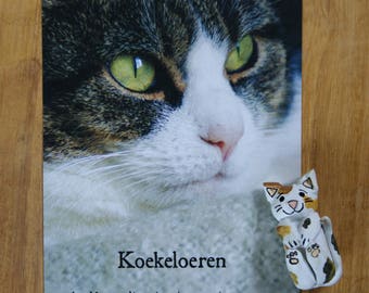 Fotokaart, kaart katten, kat, kattenkaart, poes, ansichtkaart, postkaart, postcrossing, kaart met tekst, Nederlands, Engels, taalliefhebber.