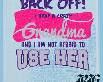 Download Crazy grandma | Etsy