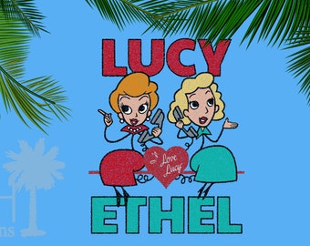Download Magnet Lucy and Ethel Best friend / Friends Funny Gift