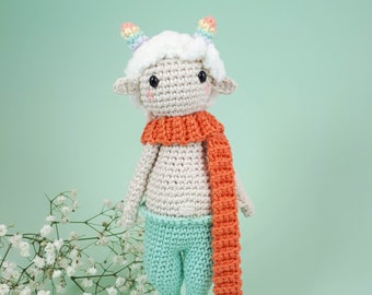 Regenbogen, der Faun / Regenbogen, der Faun Amigurumi-Muster / Amigurumi-Muster