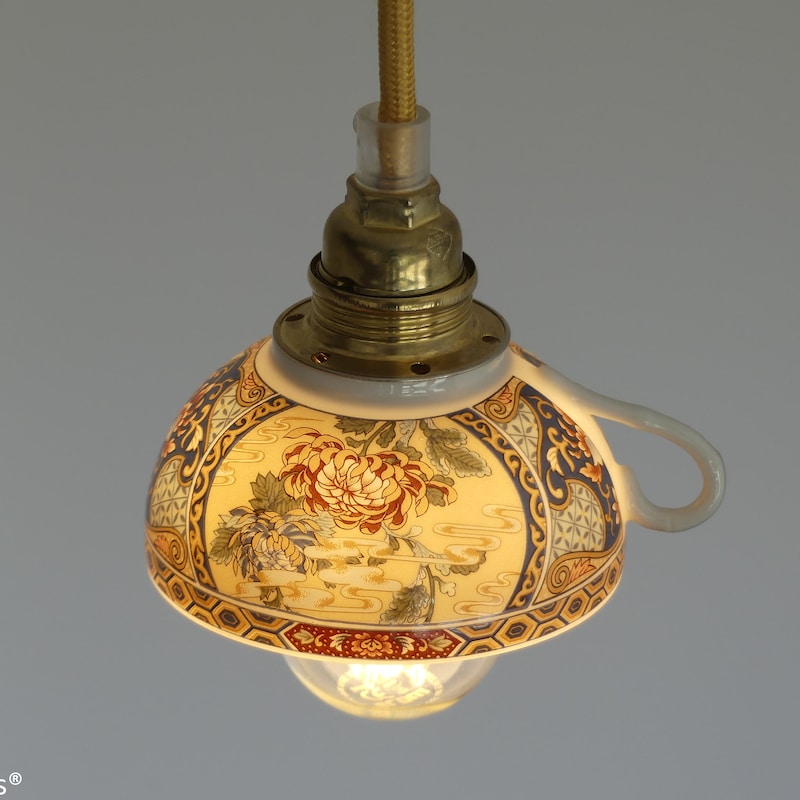 Japanese Ceiling Light - Etsy