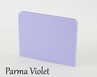 Pastel Parma Violet Acrylic Sheet 3mm in A5, A4, A3 and 100mm to 600mm Sheets