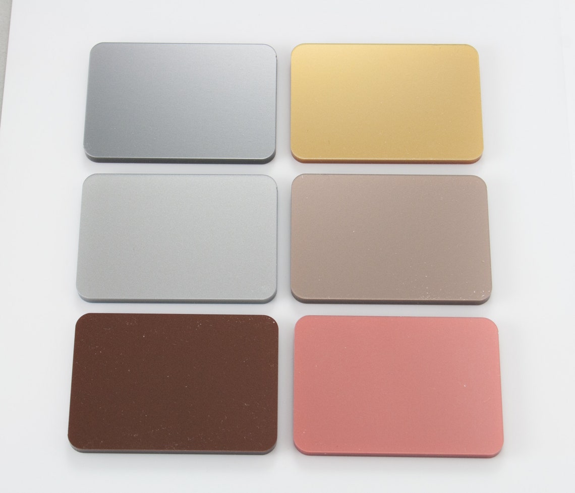 Rose Gold Acrylic Plastic Sheets Perspex 3mm thick Etsy