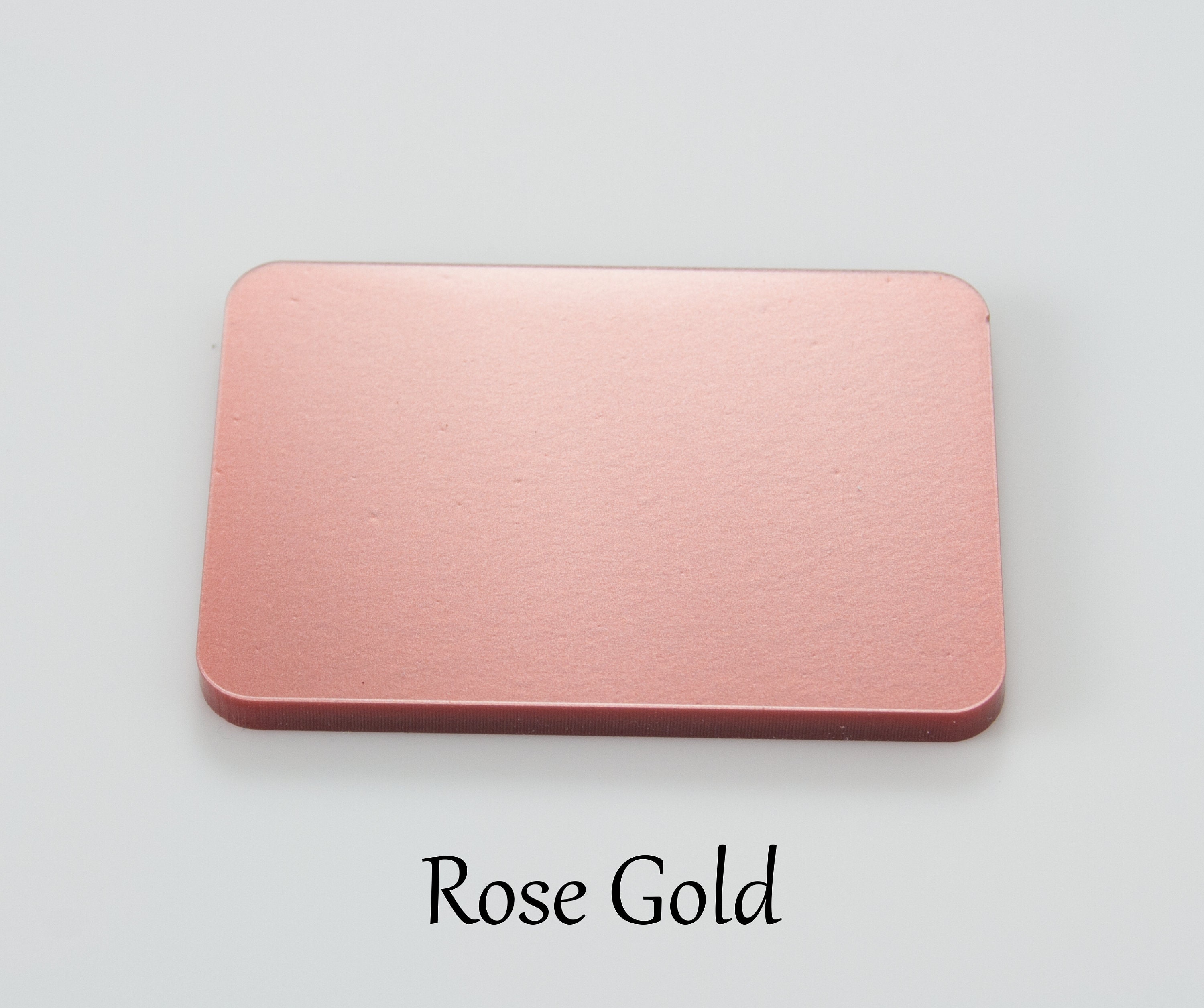 Rose Gold Metallic Acrylic Plastic Sheets Perspex 3mm thick