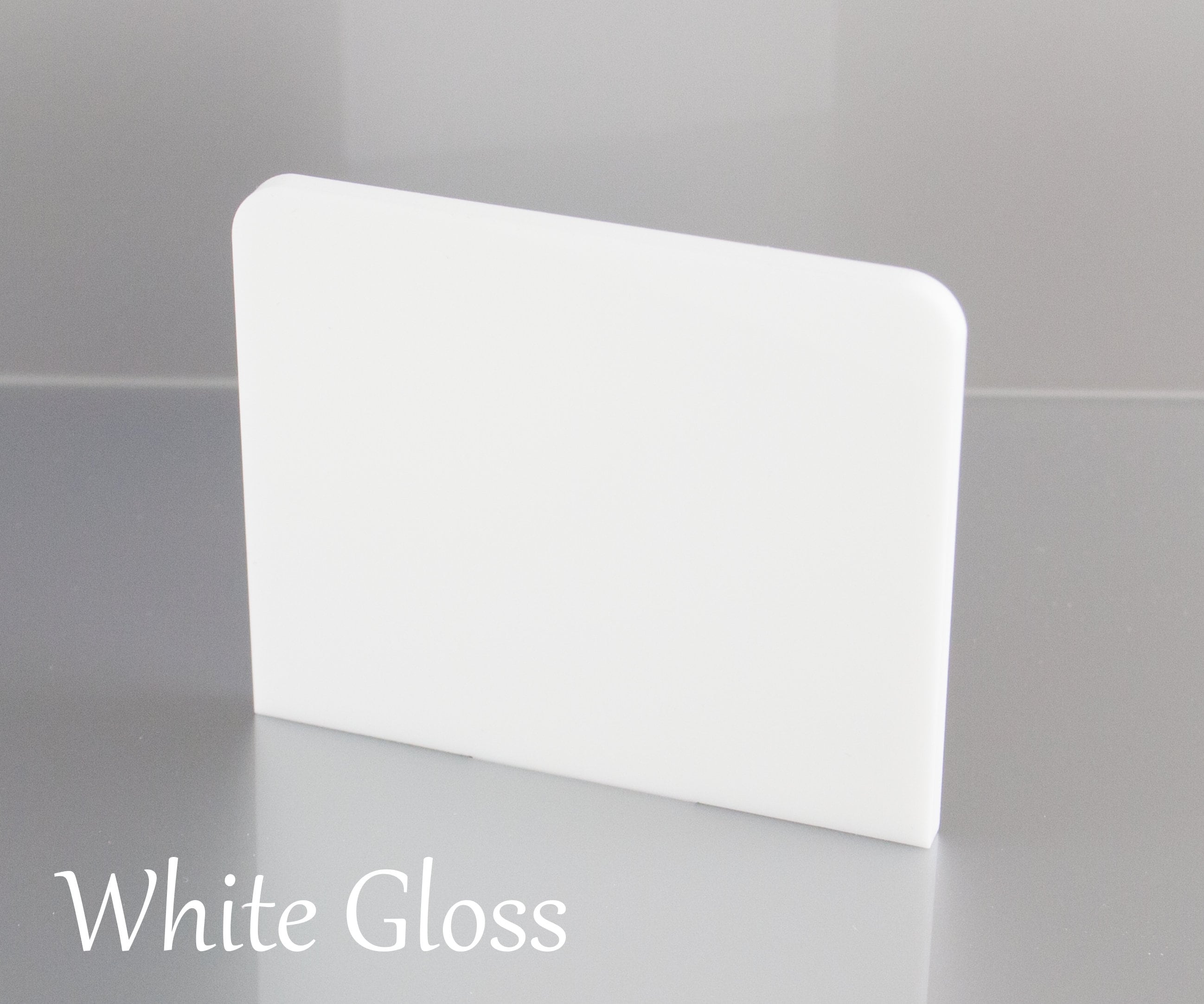 2mm White Gloss Acrylic Sheet A5 A4 A3 and 100mm to 600mm Etsy UK
