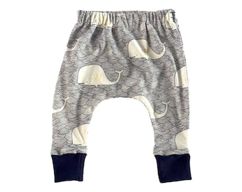 Whale Baby & Toddler Handmade Leggings