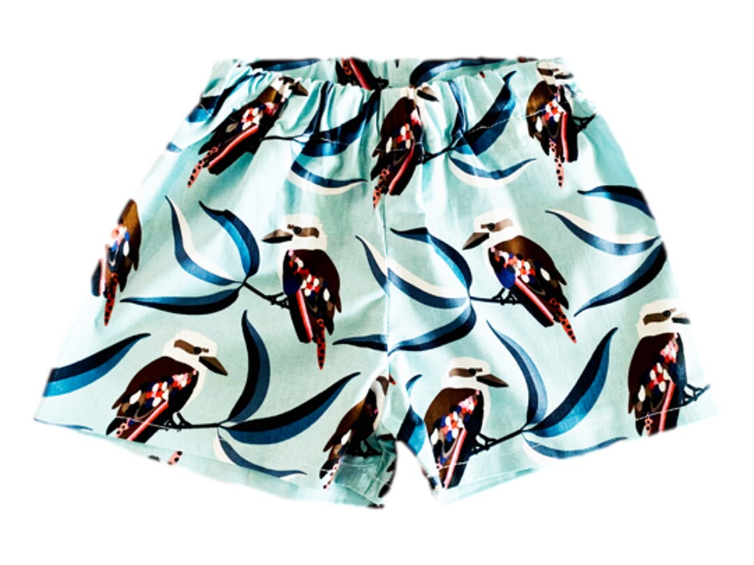 Kookaburra Baby & Toddler Handmade Shorts Etsy Australia