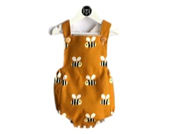 Buzzing Bees - Baby & Toddler Handmade Romper