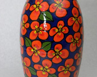 Vase with Orange Flowers (Item#89)