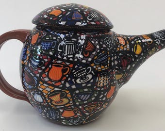 Teapot “Tea Cup Design”