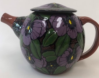 Teapot “Violet Design” Item #TP-2010