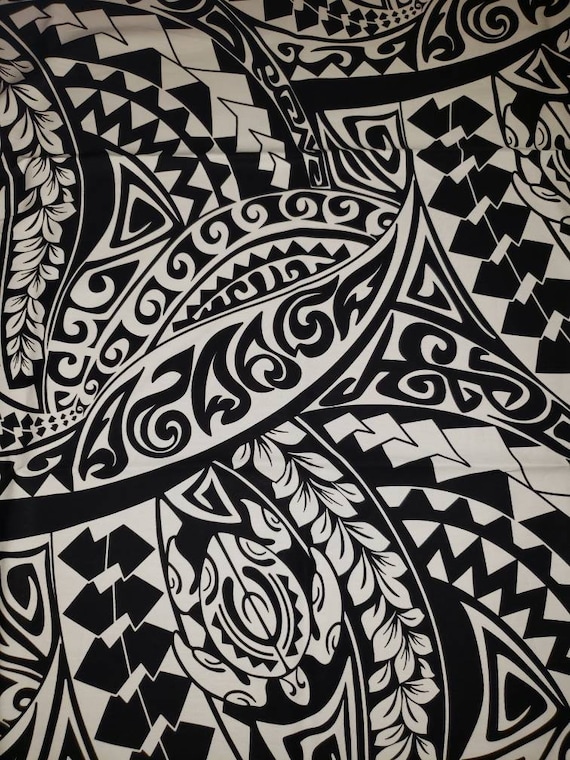 100% Cotton Hawaiian Print Fabric | Etsy