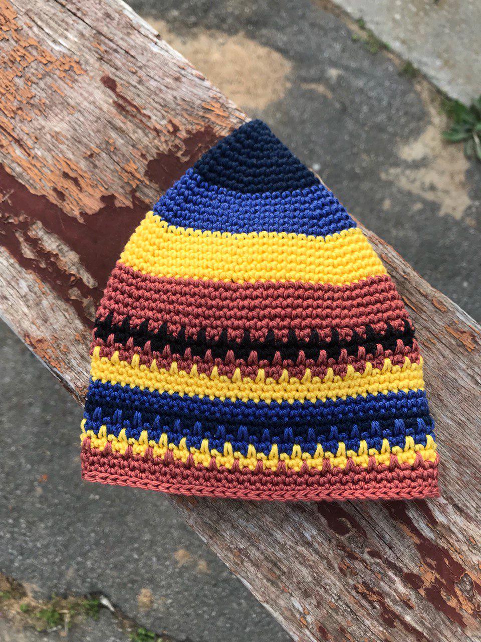Hat Joe Zawinul, Skull Cap сrochet is Cotton, Kufi сrochet, Mens