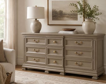 Stunning Refinished Morganton Vintage Dresser