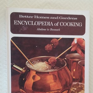 Vintage Better Homes and Gardens Hardcover Encyclopeda of Cooking Cook Book, Vintage Kitchen Cook Book, Vintage Cook Book, Retro Kitchen