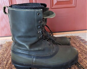mens winter boots size 9