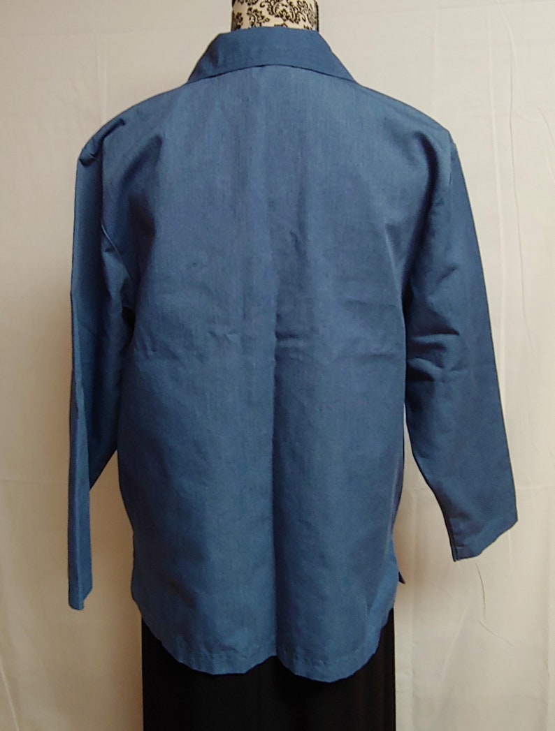 Women/'s Size Medium Petite Jacket Vintage Denim Jacket Vintage Clothing Vintage Womens BonWorth Size M Petite Denim Jacket with Zipper