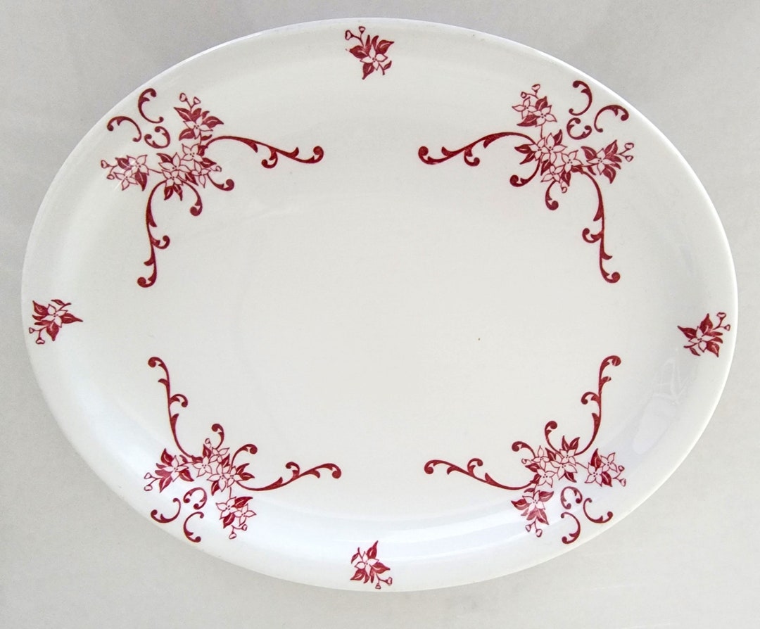 Vintage Iroquois China Meat Platter, Vintage Meat Platter, Vintage