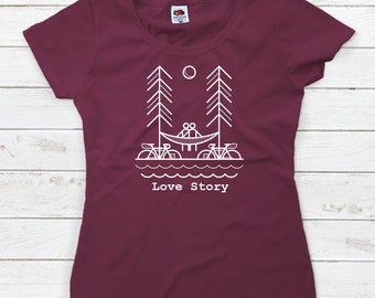 Original T-shirts: LOVE STORY. For women.