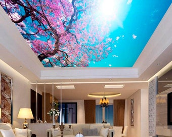 Spazio Notte Cielo Pianeti Soffitto Sticker Arredamento