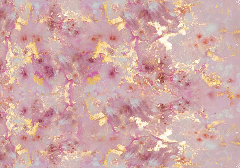 Extra Large Pink Purple Gold Marble Wallpaper Vinyl Wall Image 0