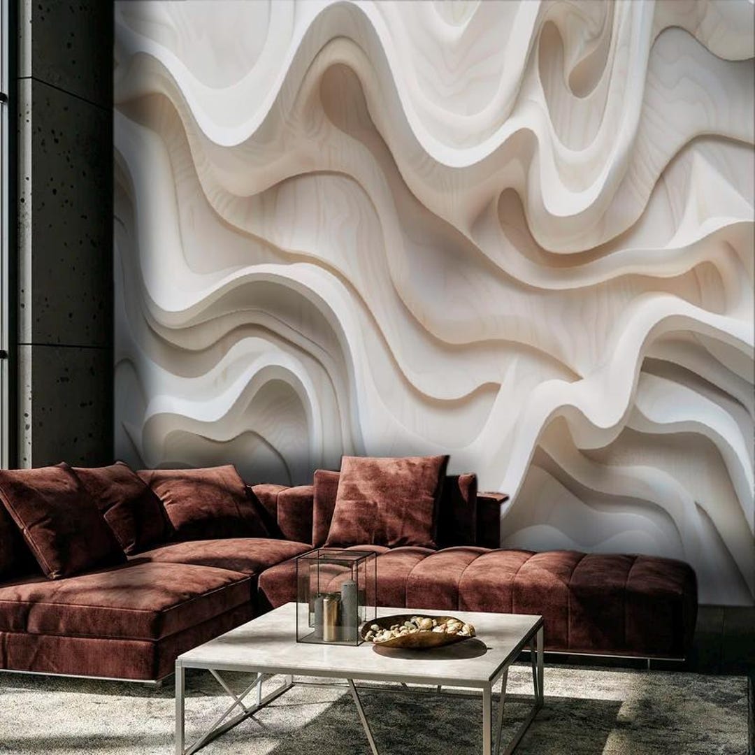 Reyhui 3D Wallpaper Abstract Tunnel Space Stereo Wall Mural Metal Ball Tapiz Para Pared For Bedroom Living Room TV Background Wall Studio(Not Peel And Stick - View #13